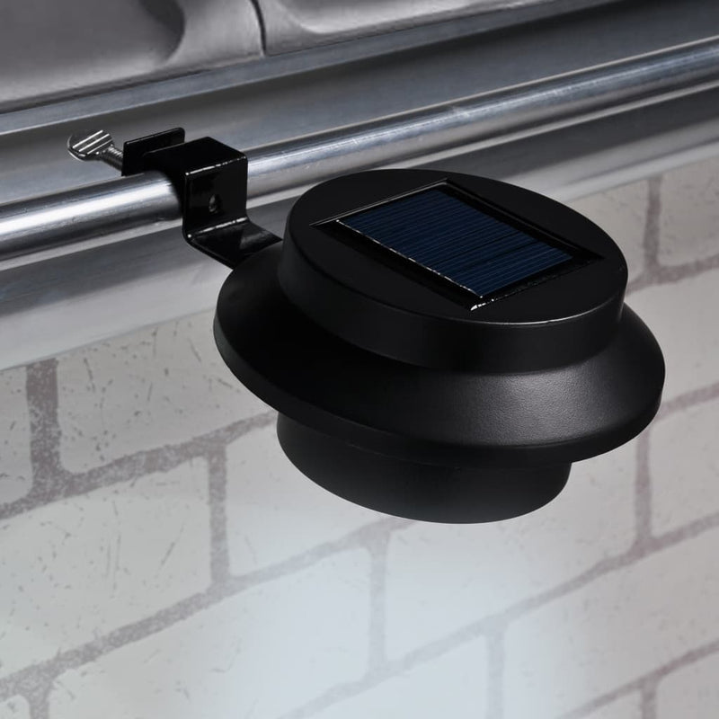 Afbeelding laden in galerijviewer, Hi dakgootlamp solar led 2 st zwart

