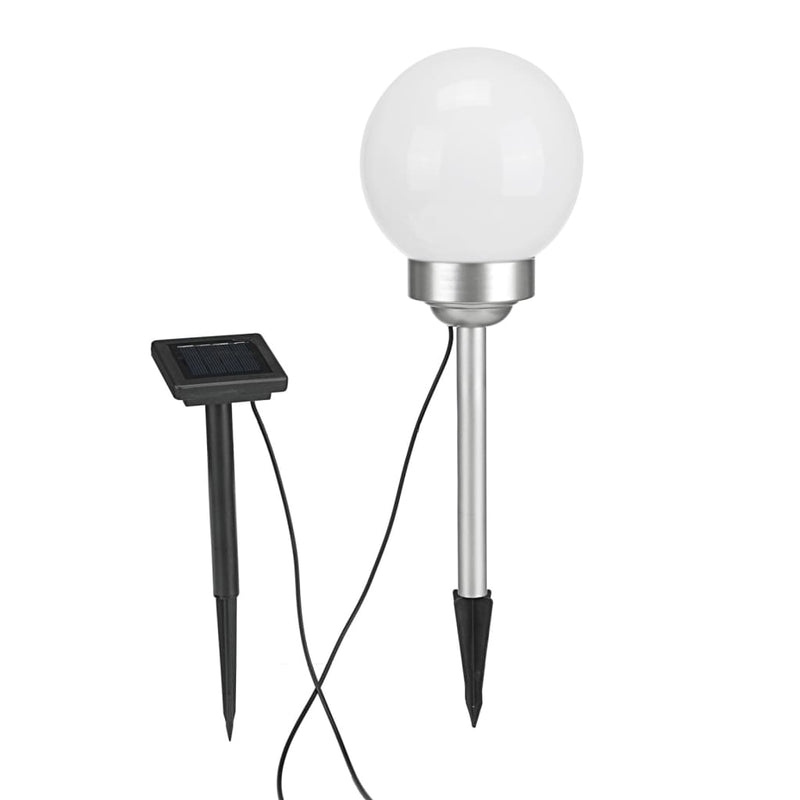 Afbeelding laden in galerijviewer, HI HI Tuinlicht LED bal roterend 15 cm
