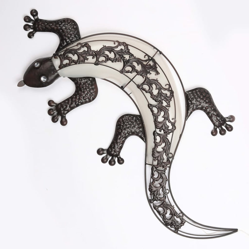 Afbeelding laden in galerijviewer, HI HI Tuinwandlamp Gecko LED
