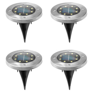 Hi grondlampen 4 st solar led