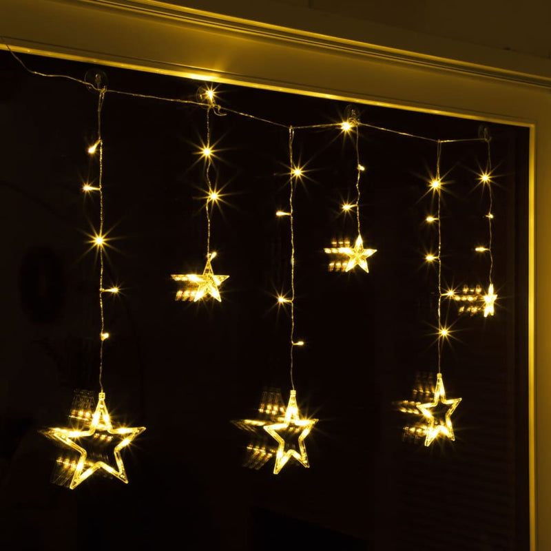 Afbeelding laden in galerijviewer, HI HI Sterrenlichtgordijn Fairy met 63 LED's
