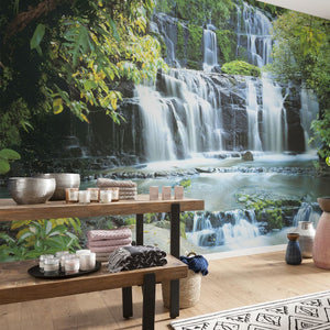 Komar fotobehang pura kaunui falls 368x254 cm 8-256