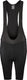 Craft balance bib w dames fietsbroek - black-rock - maat m