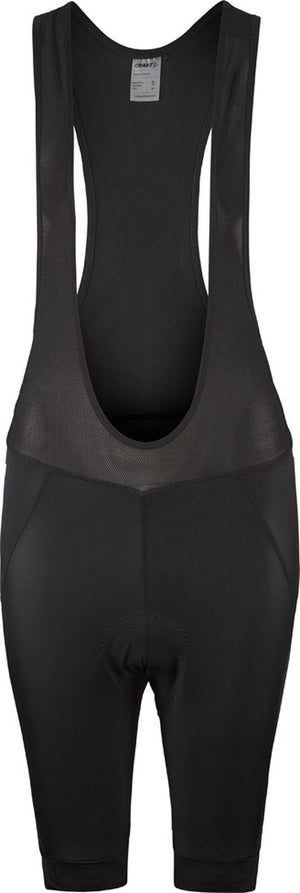 Craft balance bib w dames fietsbroek - black-rock - maat xl