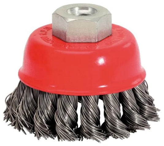 Ks tools komborstel cup brushes w.threaded ma ks-tools d=65mm steel