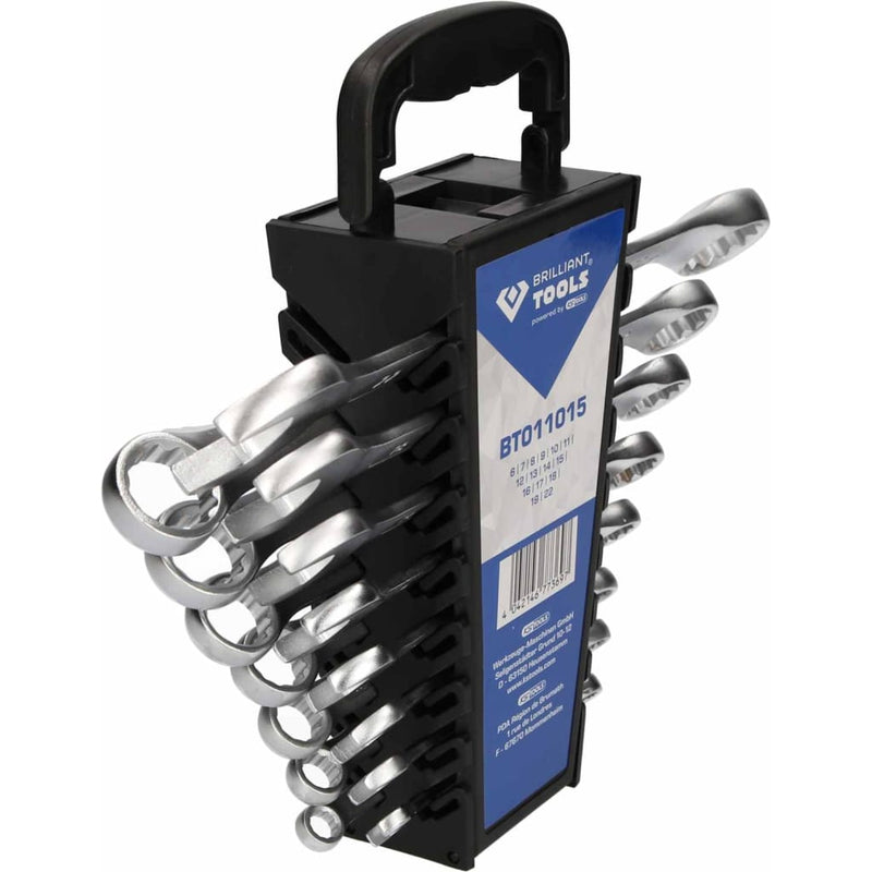 Afbeelding laden in galerijviewer, BRILLIANT TOOLS BRILLIANT TOOLS 15-delige Combinatiesleutelset
