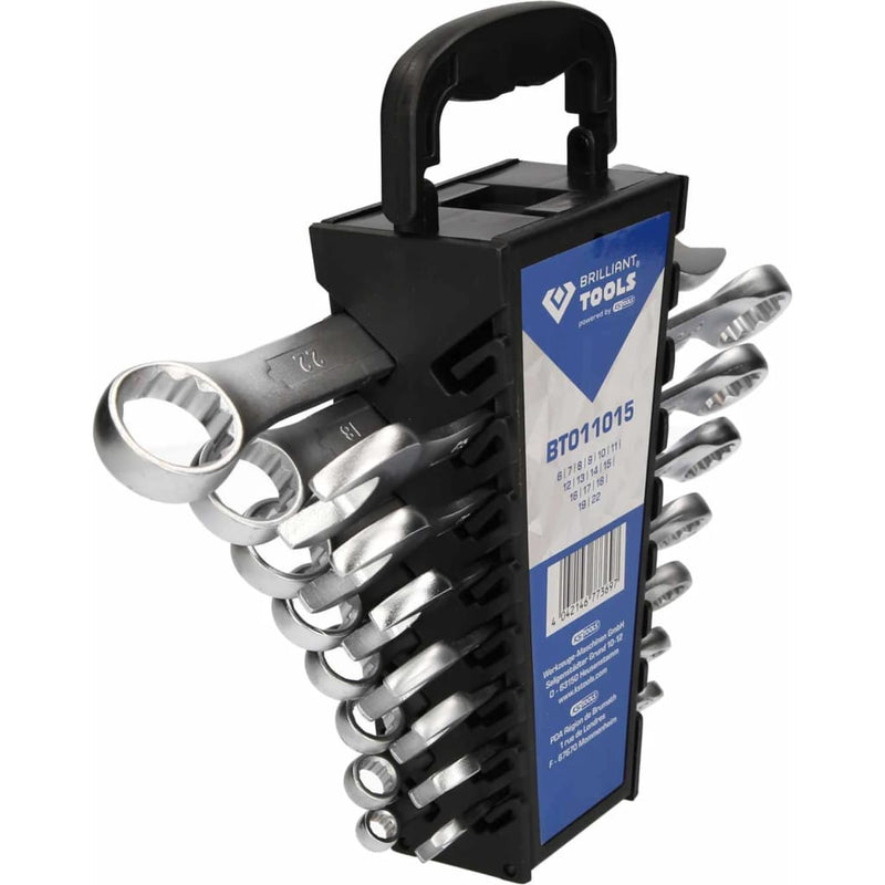 Afbeelding laden in galerijviewer, BRILLIANT TOOLS BRILLIANT TOOLS 15-delige Combinatiesleutelset
