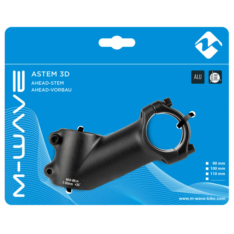Afbeelding laden in galerijviewer, M-wave st-m3.2 ahead handle stem
