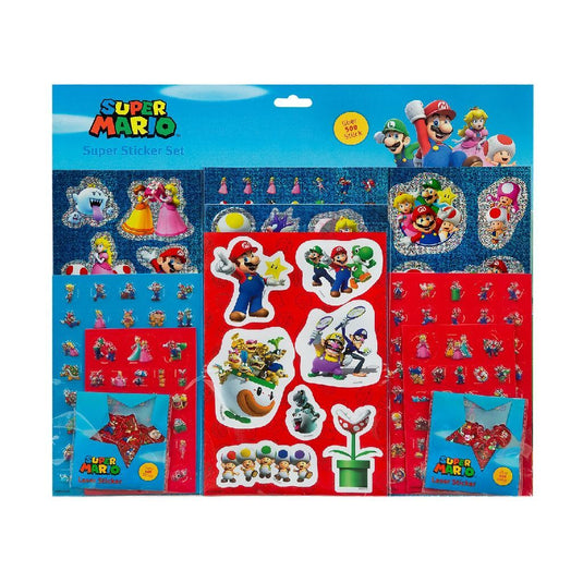 Undercover super stickerset super mario