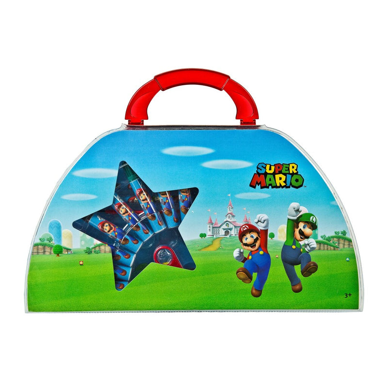 Afbeelding laden in galerijviewer, Super mario kleurkoffer 51-delig
