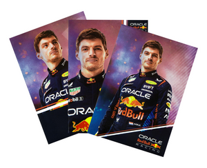 Undercover notitieboeken set red bull racing max verstappen, 3st.