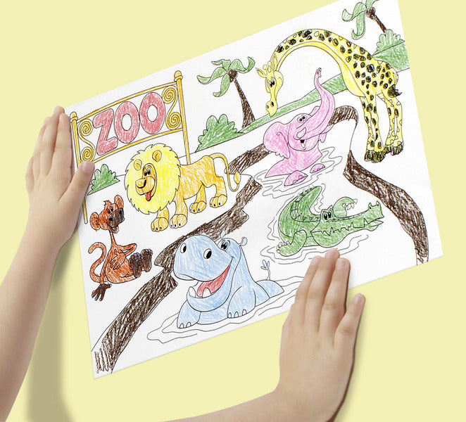 Afbeelding laden in galerijviewer, Van der doelen info notes in-8719-08 kleurboek 300mm x 200mm colouring book
