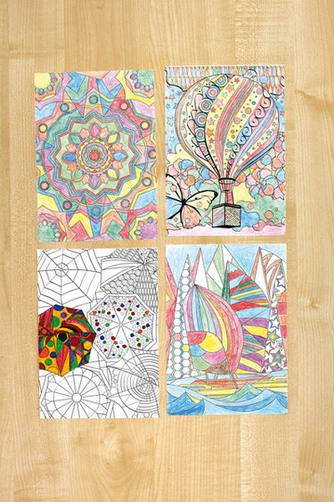 Info notes in-8722-08 creative kleurvel a5 colour relax voor volwassenen