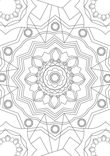 Afbeelding laden in galerijviewer, Info notes in-8722-08 creative kleurvel a5 colour relax voor volwassenen
