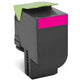 Tonercartridge lexmark 802hme magenta