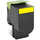 Tonercartridge lexmark 802hye geel