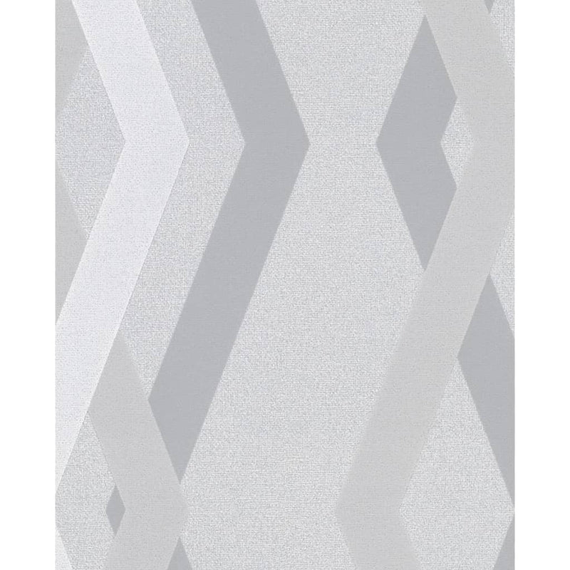 Afbeelding laden in galerijviewer, Noordwand behang topchic graphic lines diamonds grijs

