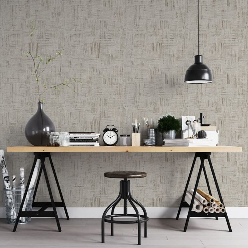 Afbeelding laden in galerijviewer, Noordwand Noordwand Behang Topchic Scratched metallic beige
