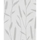 Noordwand behang topchic reed plumes metallic grijs