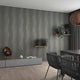 Noordwand behang topchic stripes effect metallic grijs