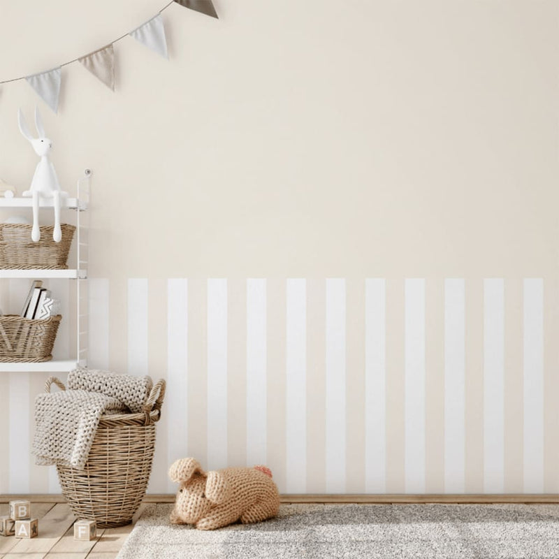 Afbeelding laden in galerijviewer, Noordwand noordwand behang topchic stripes beige en wit
