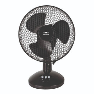 Lentz tafelventilator 23 cm zwart