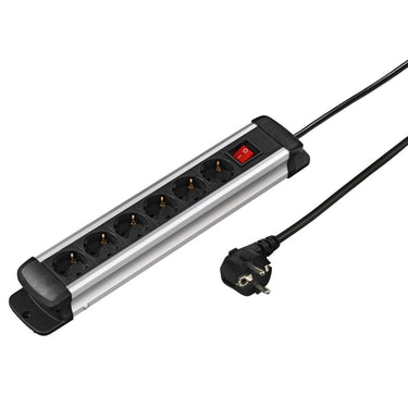 Hama stekkerdoos 6-voudig pro-s 60s met schakelaar 3.0m