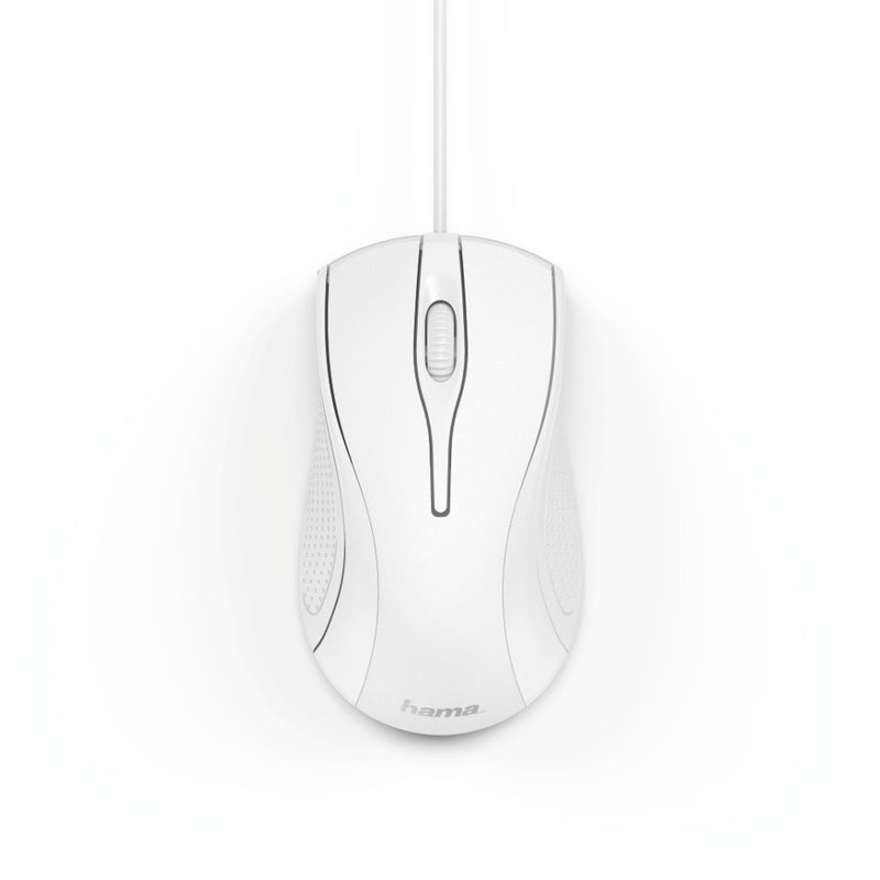 Afbeelding laden in galerijviewer, Hama optische muis met 3 knoppen mc-200 met kabel wit
