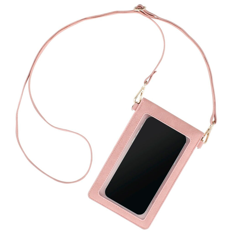 Afbeelding laden in galerijviewer, Hama cross-body-tas universeel voor smartphones roze

