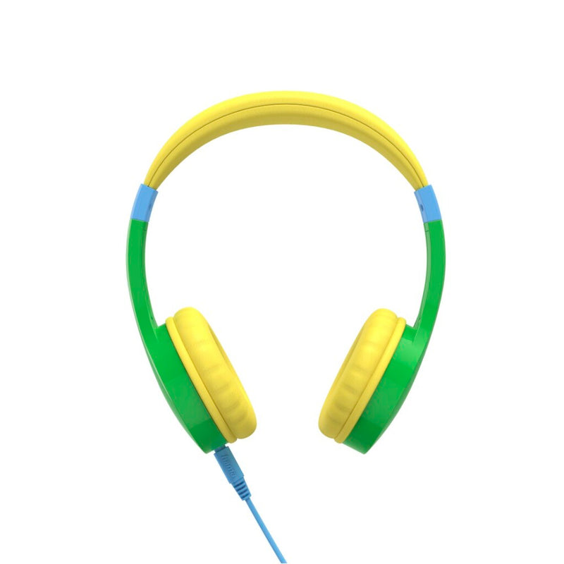 Afbeelding laden in galerijviewer, Hama kids guard on-ear kinderkoptelefoon groen geel
