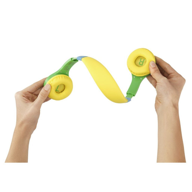 Afbeelding laden in galerijviewer, Hama kids guard on-ear kinderkoptelefoon groen geel
