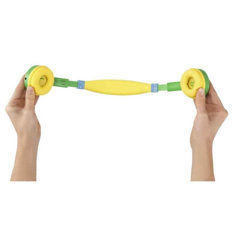 Afbeelding laden in galerijviewer, Hama kids guard on-ear kinderkoptelefoon groen geel
