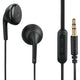 Hama oordopjes tubby earbuds volumeregelaar zwart
