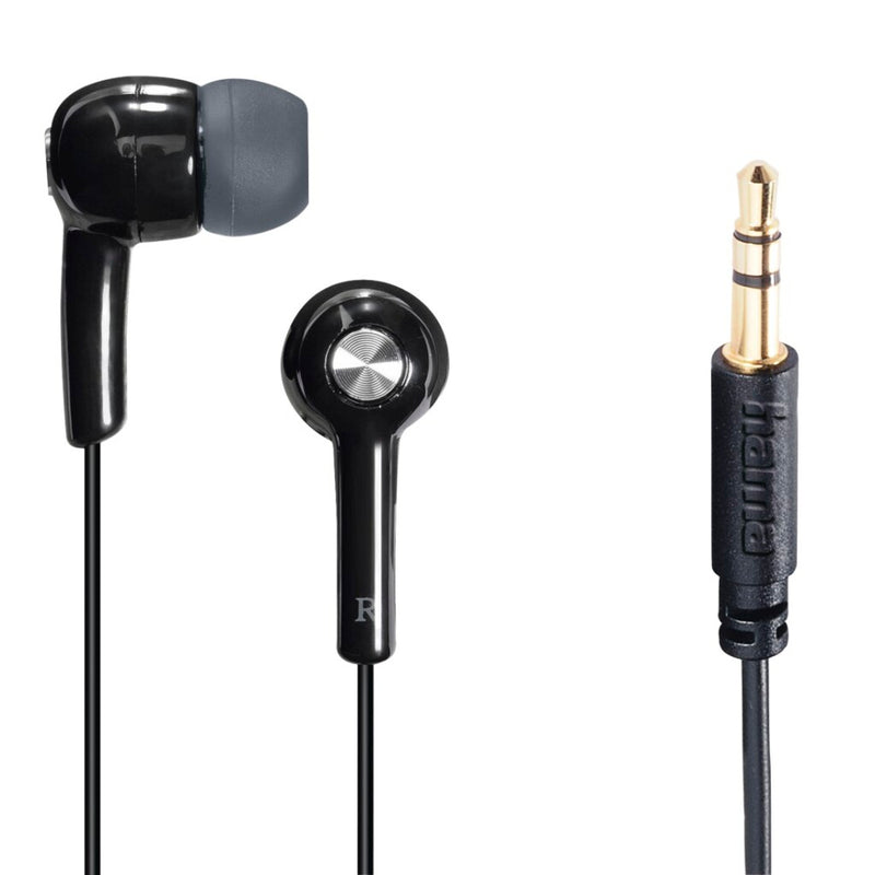 Afbeelding laden in galerijviewer, Hama oordopjes gloss in-ear zwart
