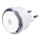 Hama led-nachtlampje basic met stekker schemersensor energiebesp. wit