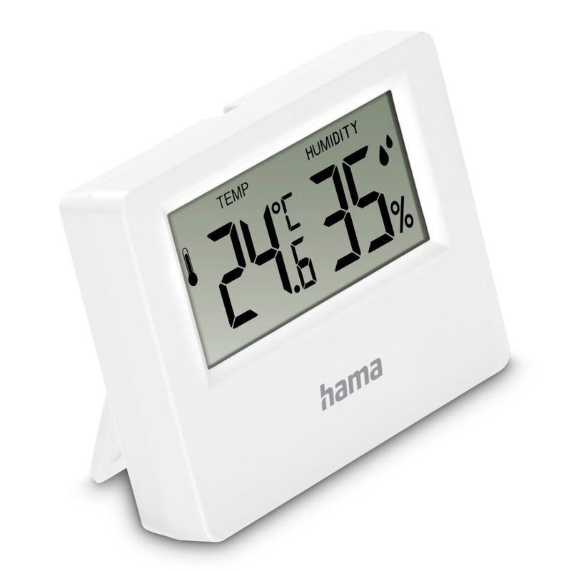 Afbeelding laden in galerijviewer, Hama thermometer + hygrometer voor binnen en buiten wit
