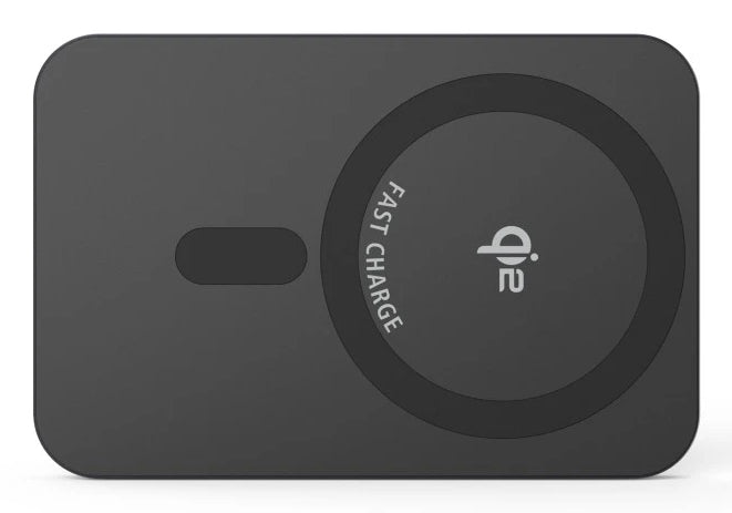 Afbeelding laden in galerijviewer, Hama qi2 wireless power pack 10000mah inductief opladen antraciet
