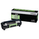 Tonercartridge lexmark 602h zwart hoog