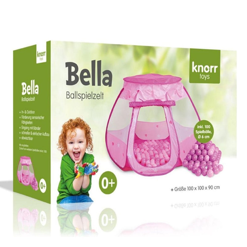 Afbeelding laden in galerijviewer, Overige merken knorrtoys speeltent met 100 ballen roze
