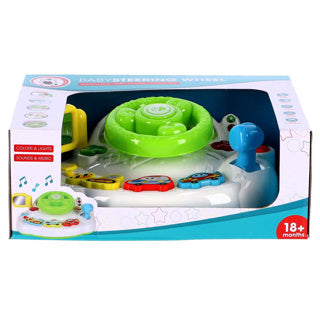 Afbeelding laden in galerijviewer, Preskool baby stuurtje met licht en geluid battery operated | 2 stuks
