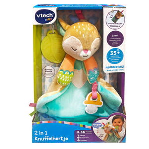 Vtech baby 2in1 knuffelhert + licht en geluid