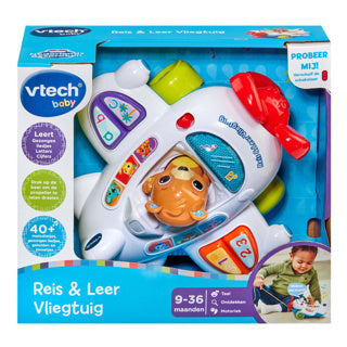 Afbeelding laden in galerijviewer, Vtech reis and leer vliegtuig
