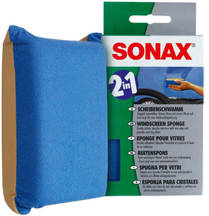 ruitenspons 8 x 16 cm viscose geel groen
