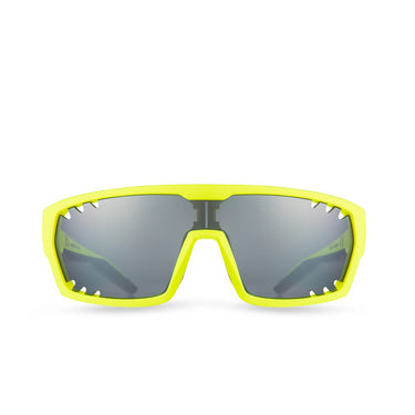 Agu beam fietsbril geel smoke lens