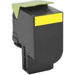 Tonercartridge lexmark 70c2hy0 geel
