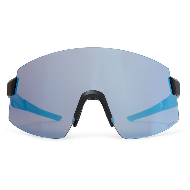 Afbeelding laden in galerijviewer, Agu vigor xl hdii - sportbril - fietsbril - racebril - unisex - zwart - uv400 hd lens - anti-fog hydrofoob - inclusief extra lenzen
