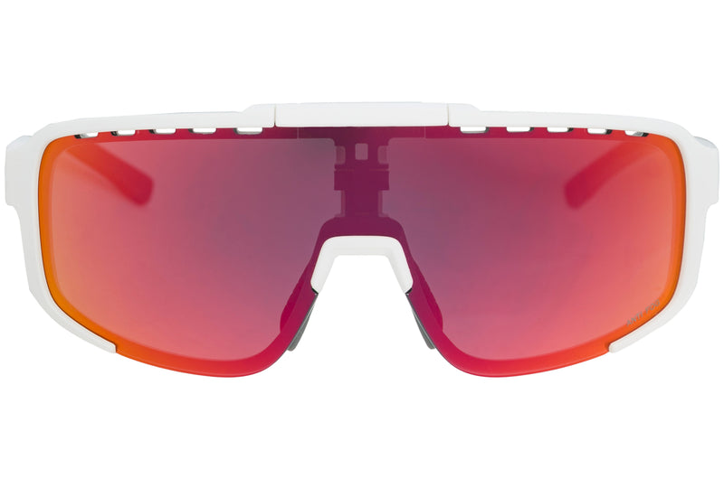 Afbeelding laden in galerijviewer, Agu bold 2.0 fietsbril wit rood lens

