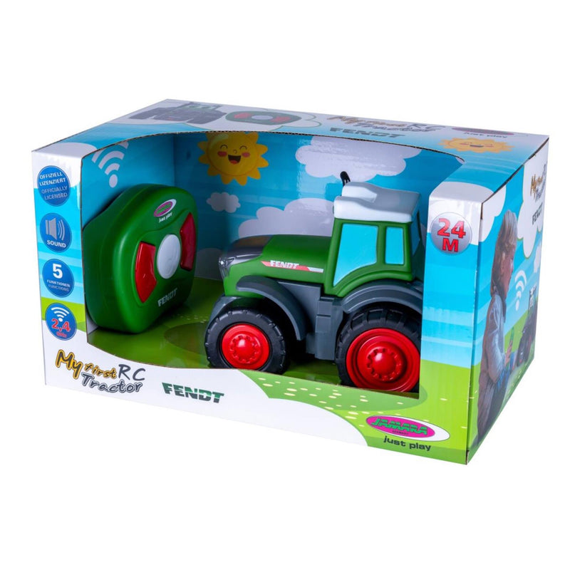 Afbeelding laden in galerijviewer, Jamara fendt my first remote contol tractor 2,4ghz met geluid
