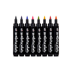 Tulip • textielstiften aquarel rainbow 8st.