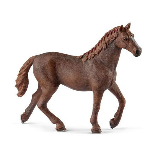Schleich horse club - engelse volbloed merrie - speelfiguur - kinderspeelgoed voor jongens en meisjes - 5 tot 12 jaar - 13855